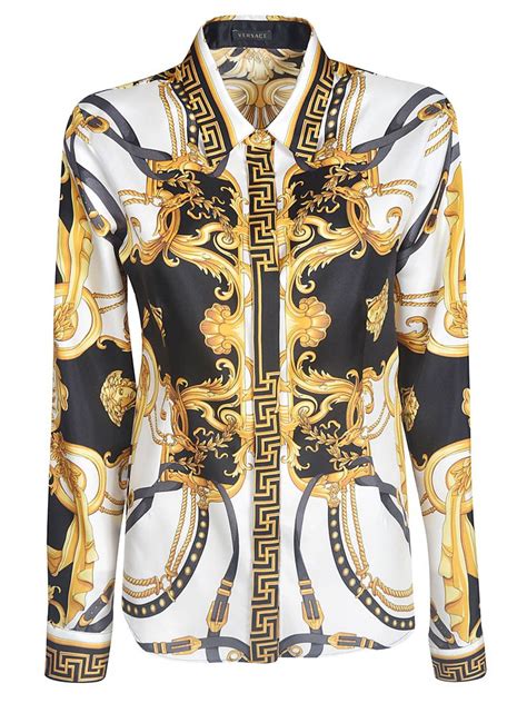 versace shirts & tops|Versace look alike shirts.